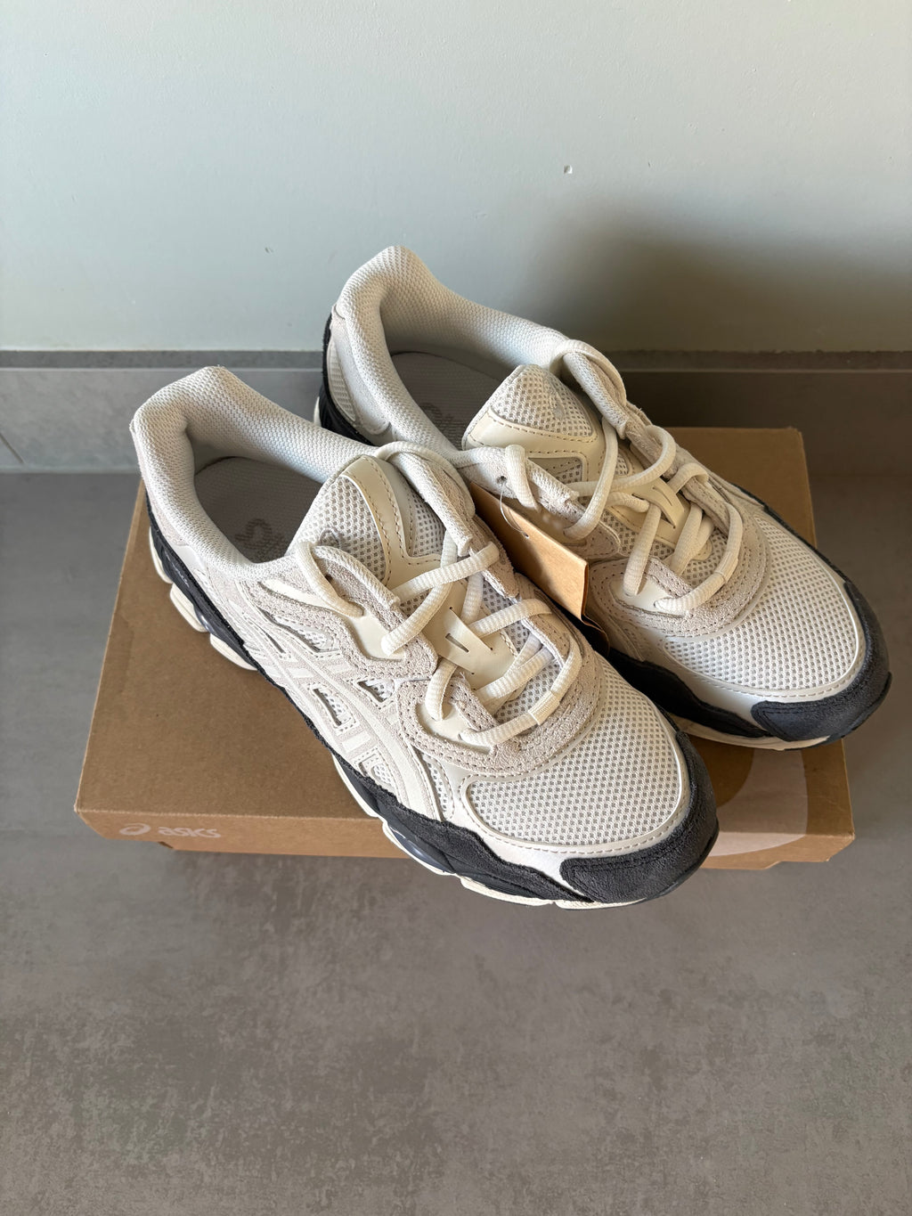 ASICS Gel-NYC White/Smoke Grey