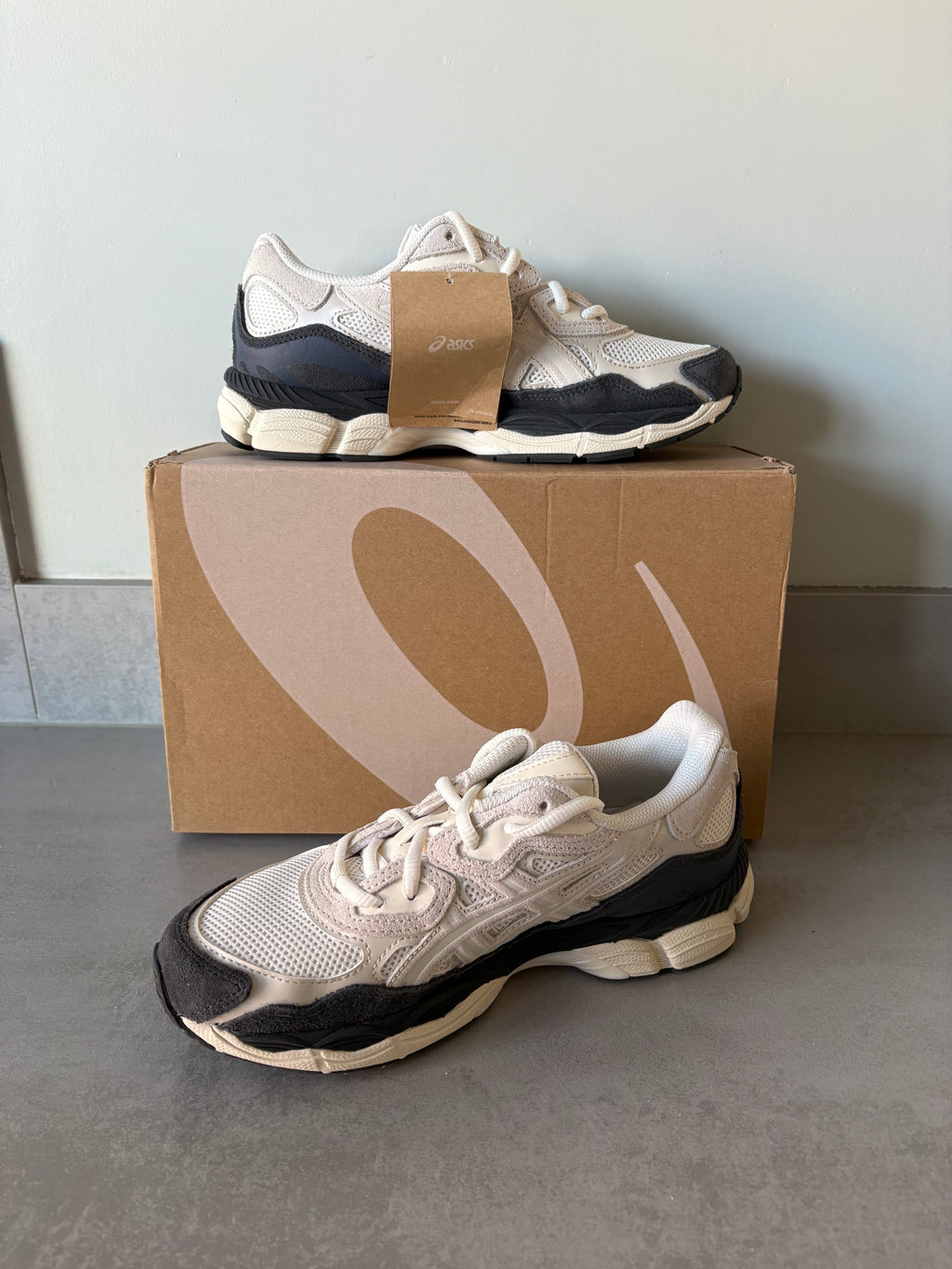 ASICS Gel-NYC White/Smoke Grey