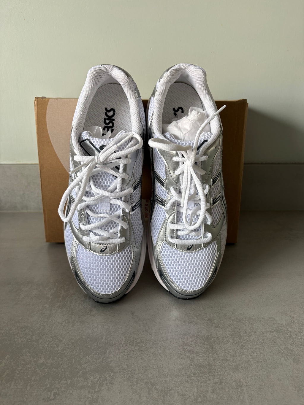 Asics GEL-1130 White/Pure Silver