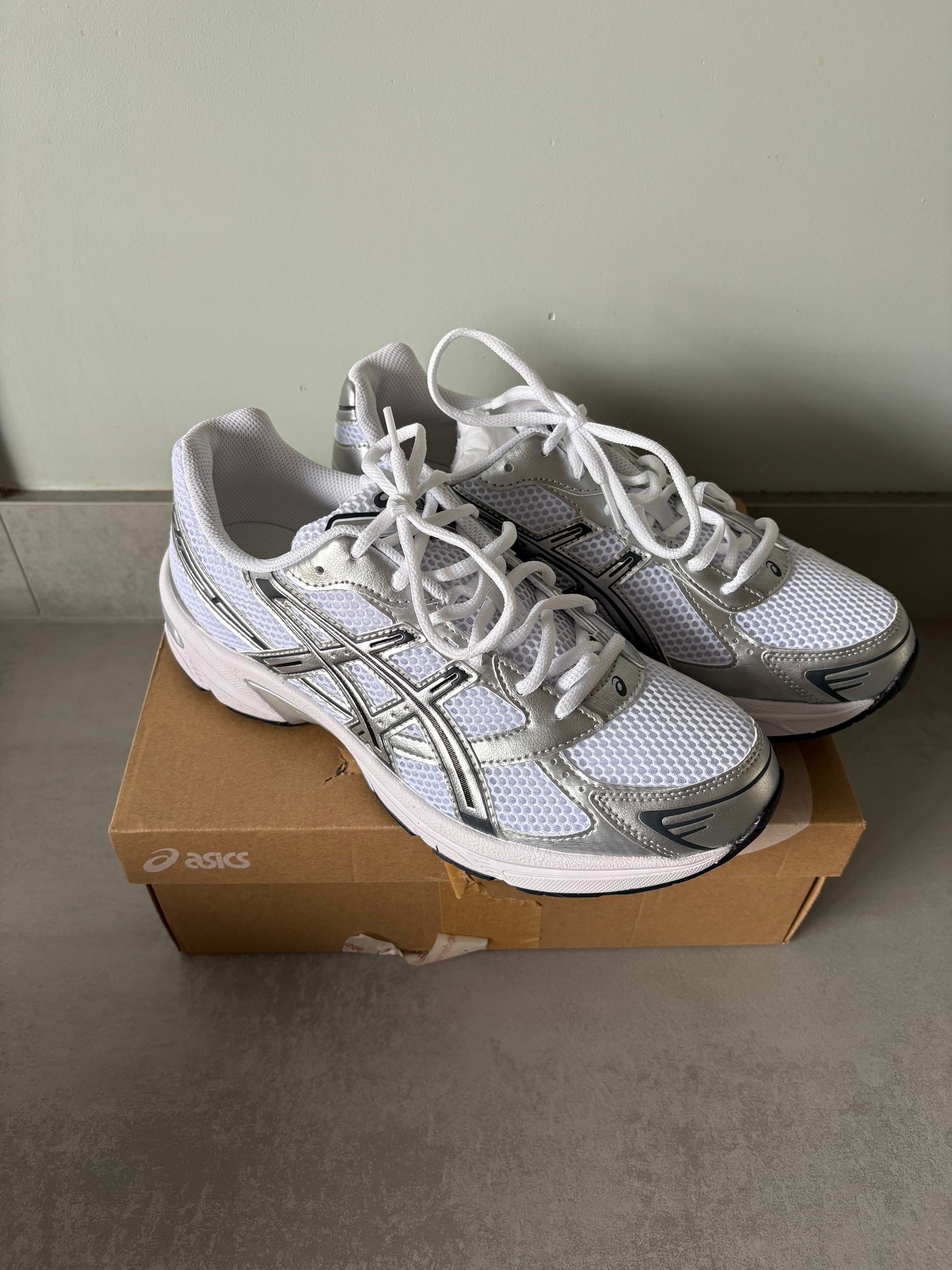 Asics GEL-1130 White/Pure Silver
