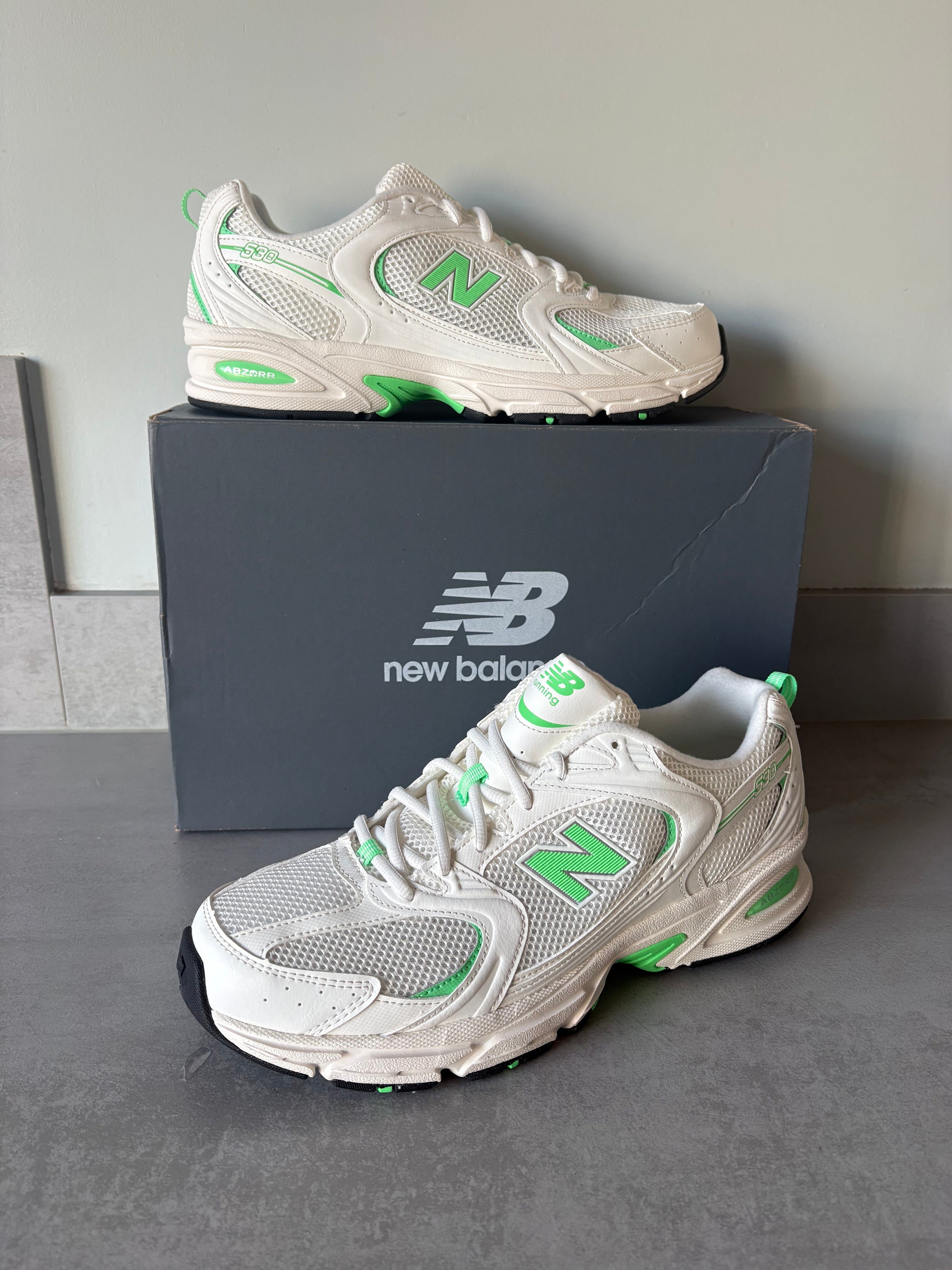 New Balance 530 Sea Salt Green EU 45/US 11