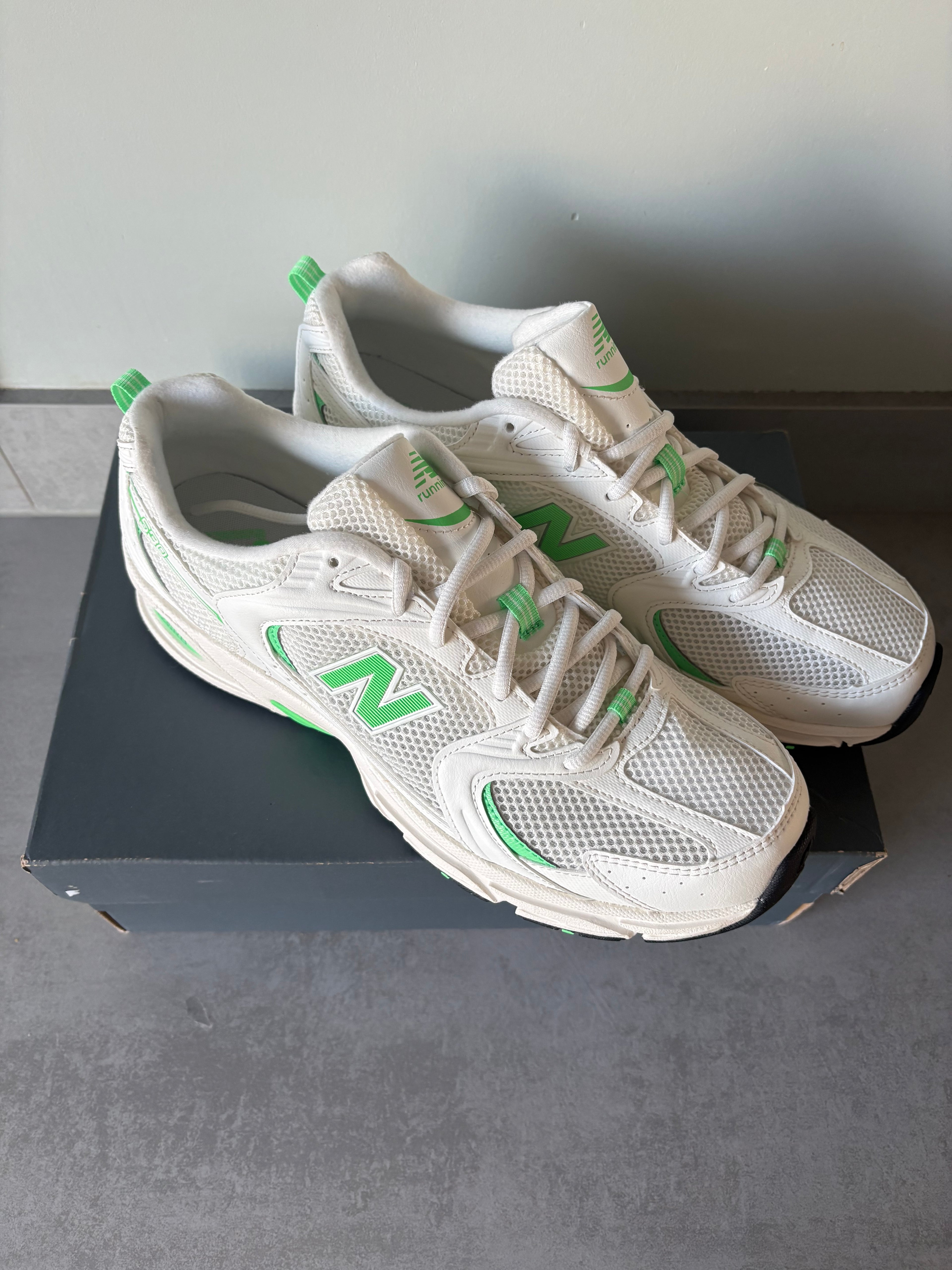 New Balance 530 Sea Salt Green EU 45/US 11